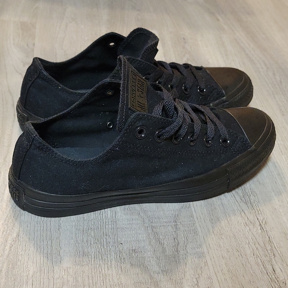 Black canvas converse ALLSTARS - Picture 7 of 8